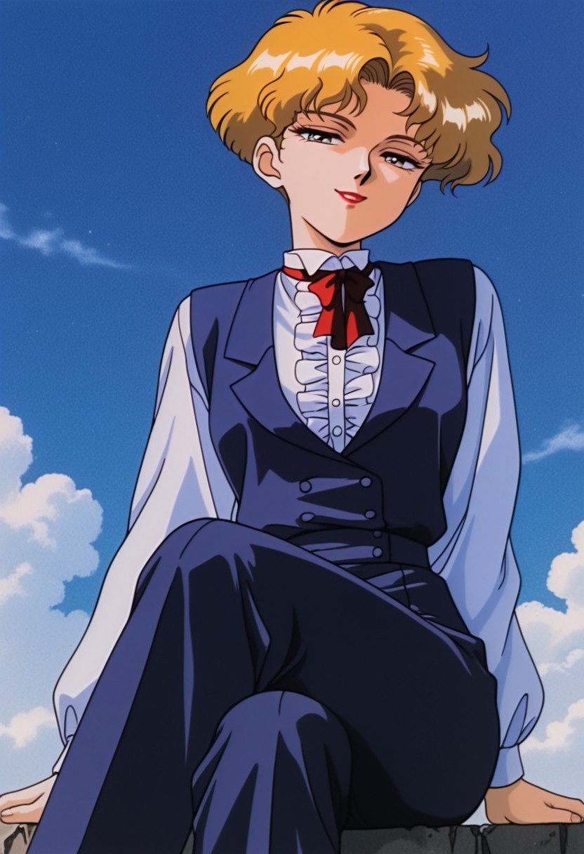 masterpiece,  best quality,  1990s anime style by user_822313880419111996 on Tensor.Art