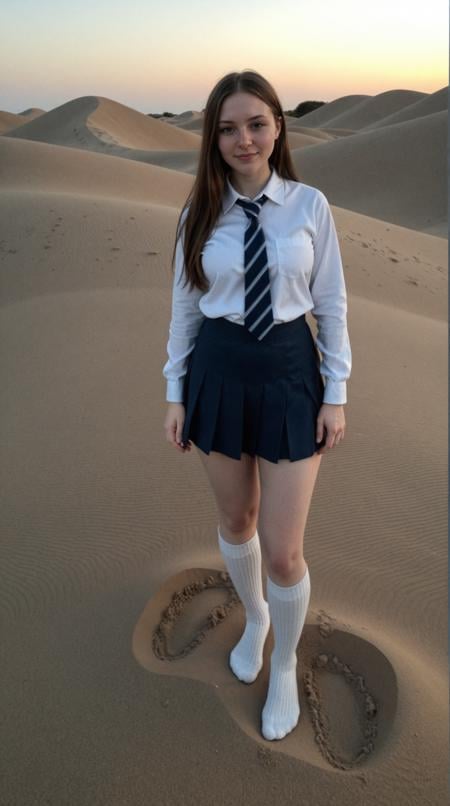 score_9,  score_8_up photo of a Nigerian,  wearing school uniform by Tianchimp on Tensor.Art
