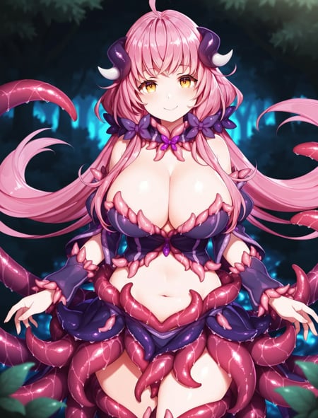 1girl,  nel,  tentacles by miaomiao on Tensor.Art