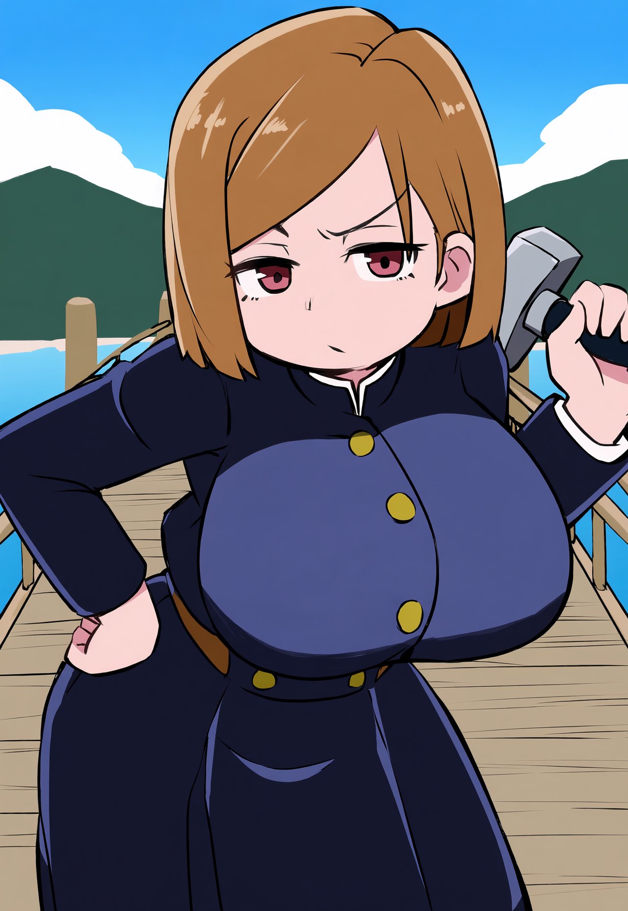 safe,  1girl,  kugisaki nobara by Alt4Pai on Tensor.Art