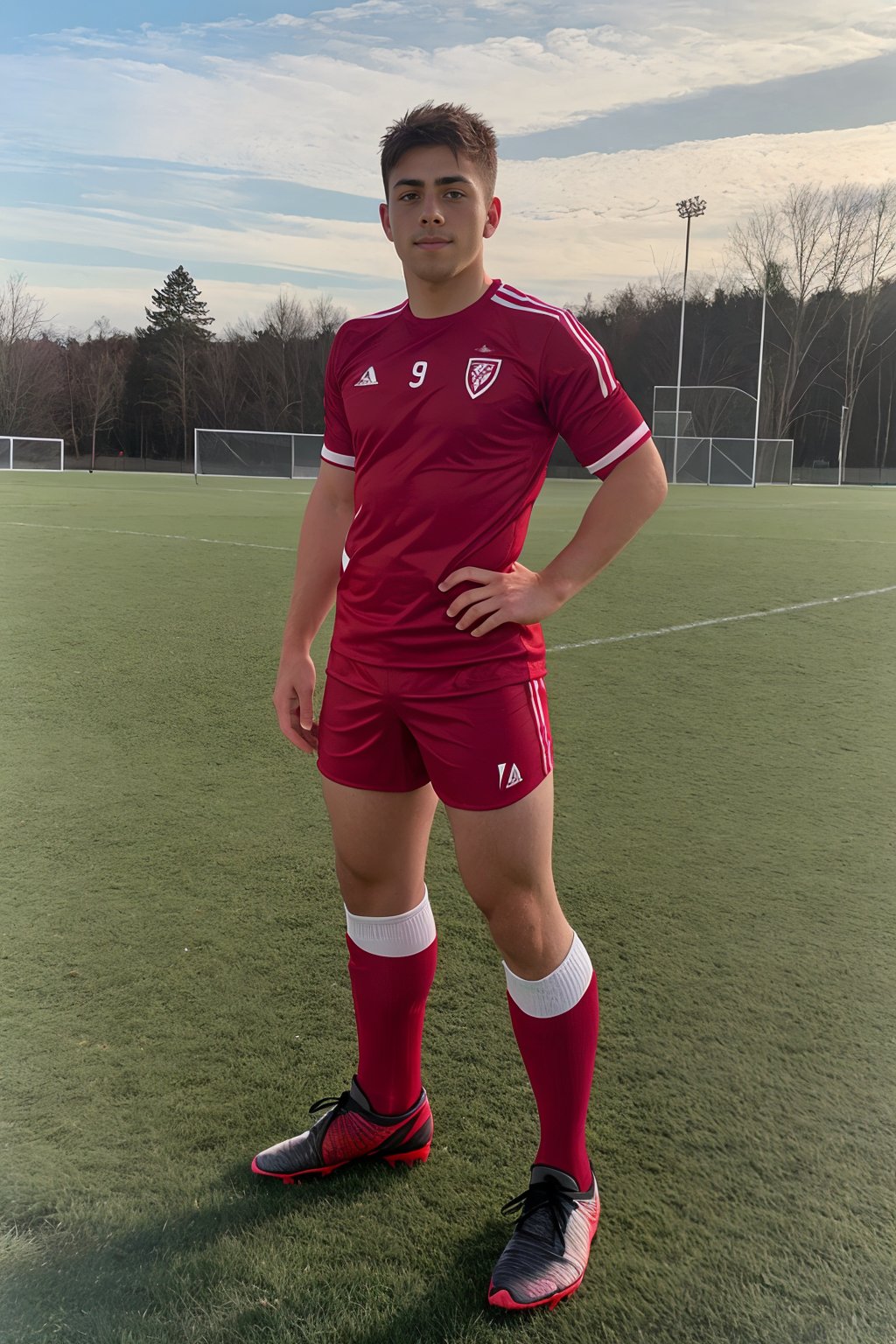 outdoors,  soccer field,  standing by txhorn75 on Tensor.Art
