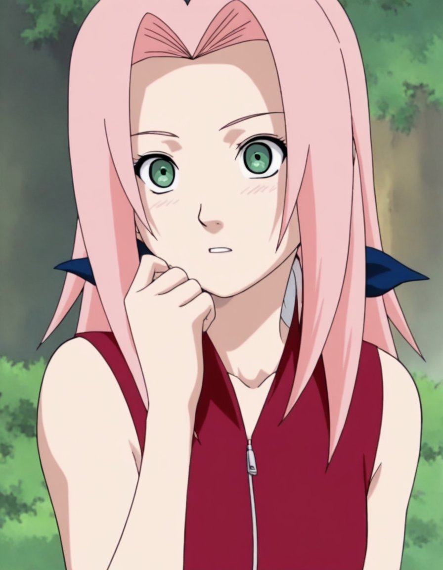 s4kur4_h4run0,  1girl,  pink hair by yaho_813 on Tensor.Art