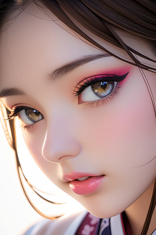 extremely high-quality,1girl,a beautiful face,see-through,japanese clothes,macro_shot,eyes_focus,<lora:lbc_ST_japanese_clothes_XL:0.5>,