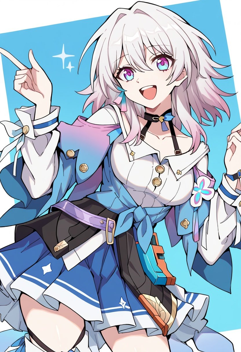 1girl,  march 7th \(honkai: star rail\),  best quality by Seidhe on Tensor.Art