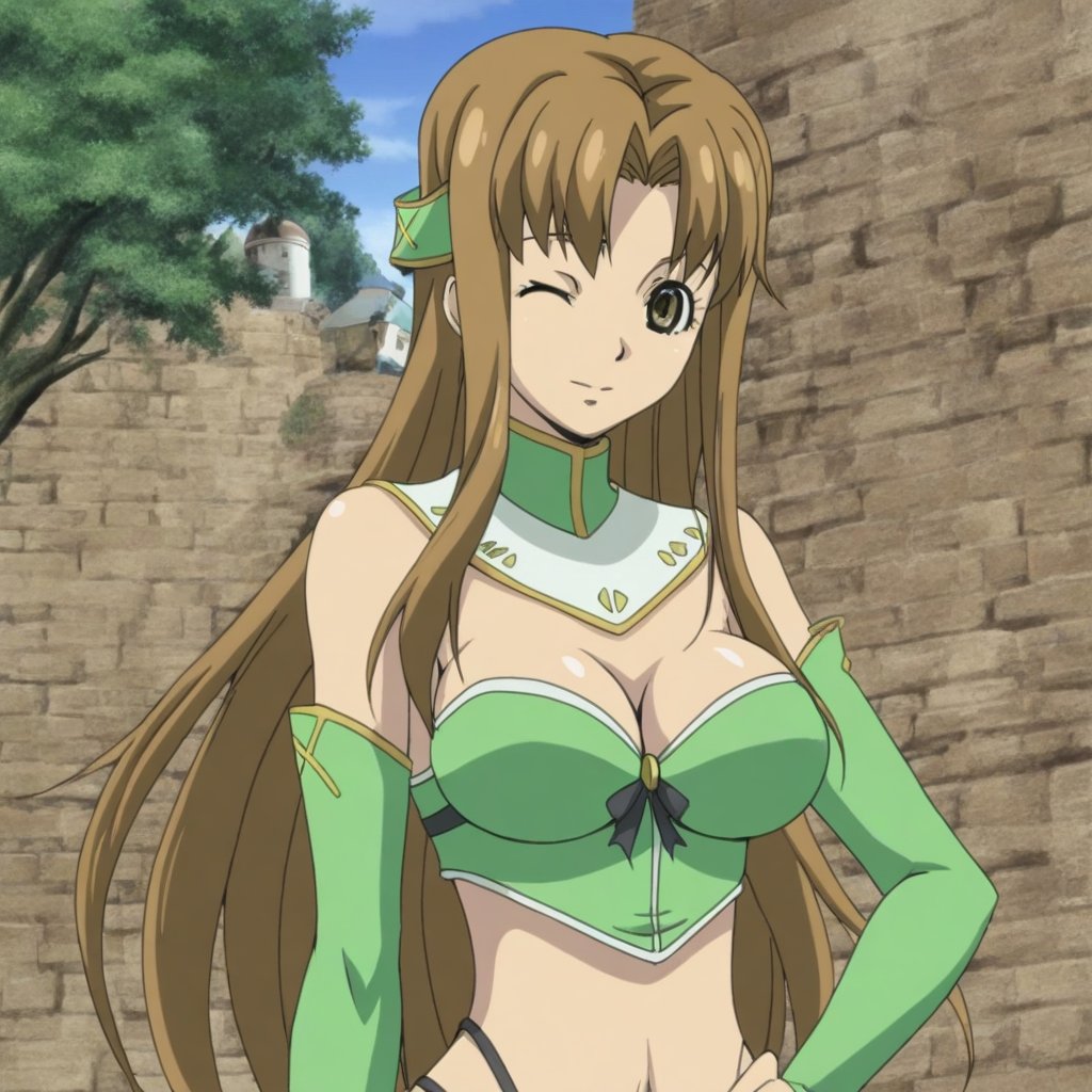 aria,  the sacred blacksmith,  brown hair by 天空獨行 on Tensor.Art