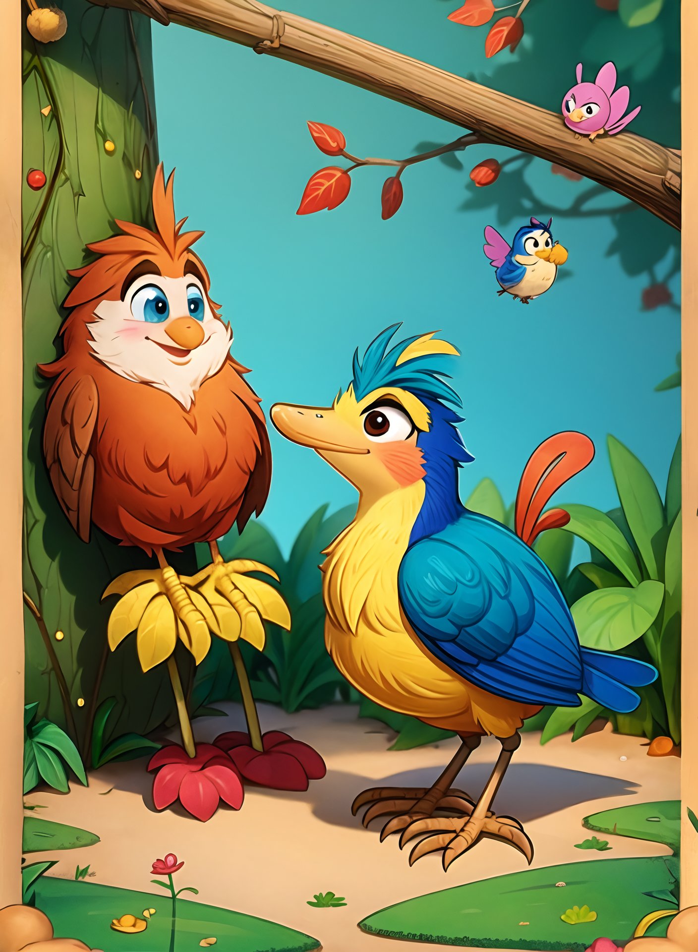 dr Seuss style art of a wren by DucHaiten on Tensor.Art