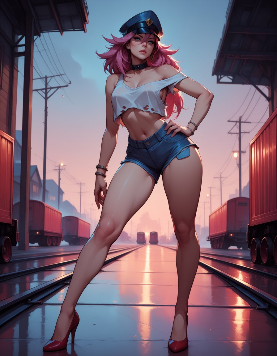 masterpiece,  score_9,  painterly by 爱丽丝王 on Tensor.Art