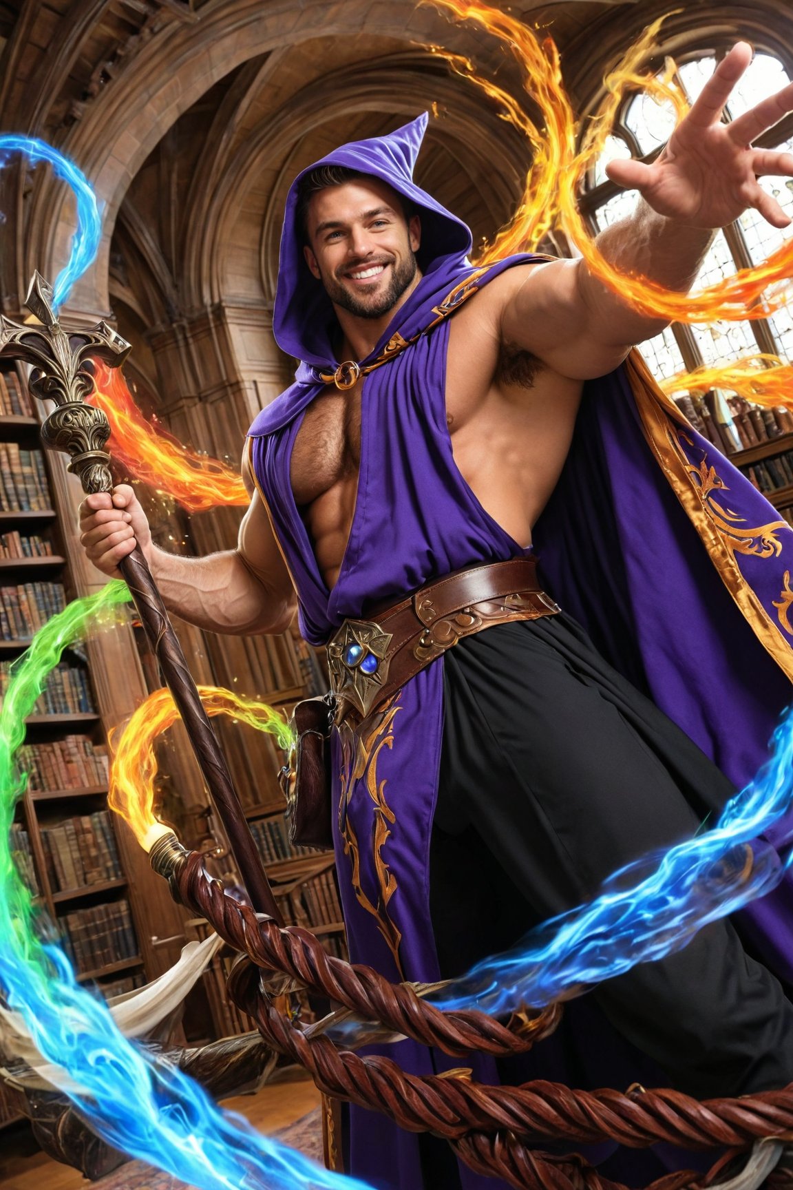 masterpiece,  best quality,  fantasy wizard by SuacaraGasm on Tensor.Art