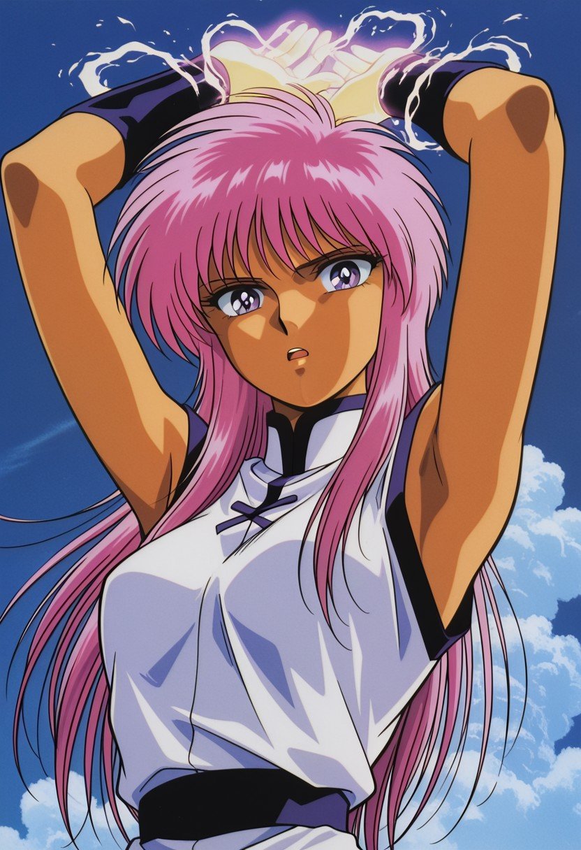 masterpiece,  best quality,  1990s anime style by user_822313880419111996 on Tensor.Art