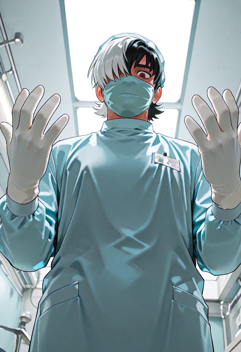 black jack \(character\),  black jack \(series\),  1boy by Orphea on Tensor.Art