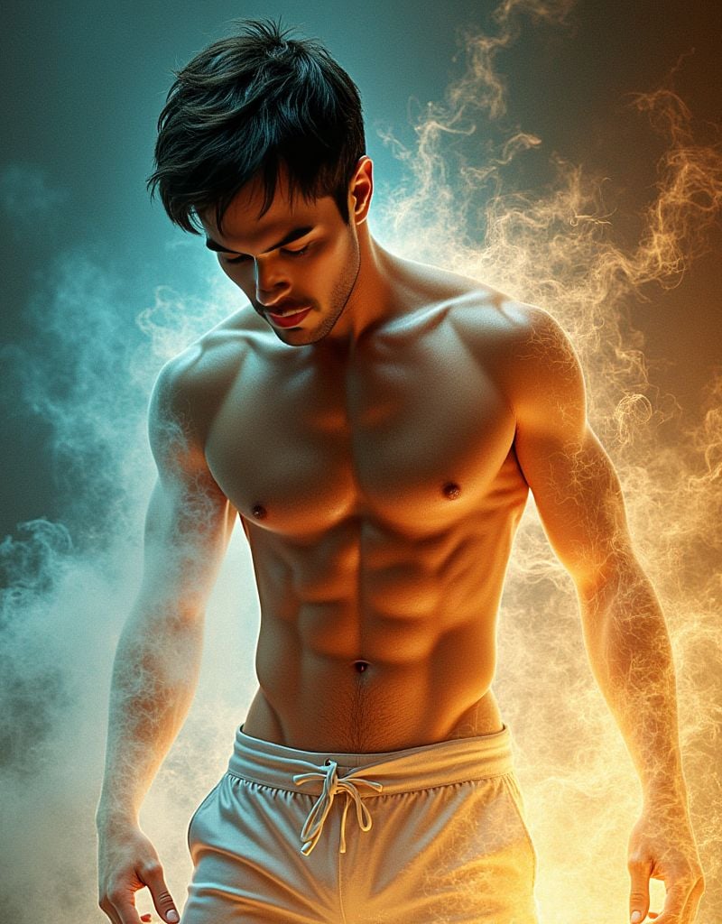 Enrique Iglesias ,  shirtless ,  3d rendering for a realistic by HottiesnHotties on Tensor.Art