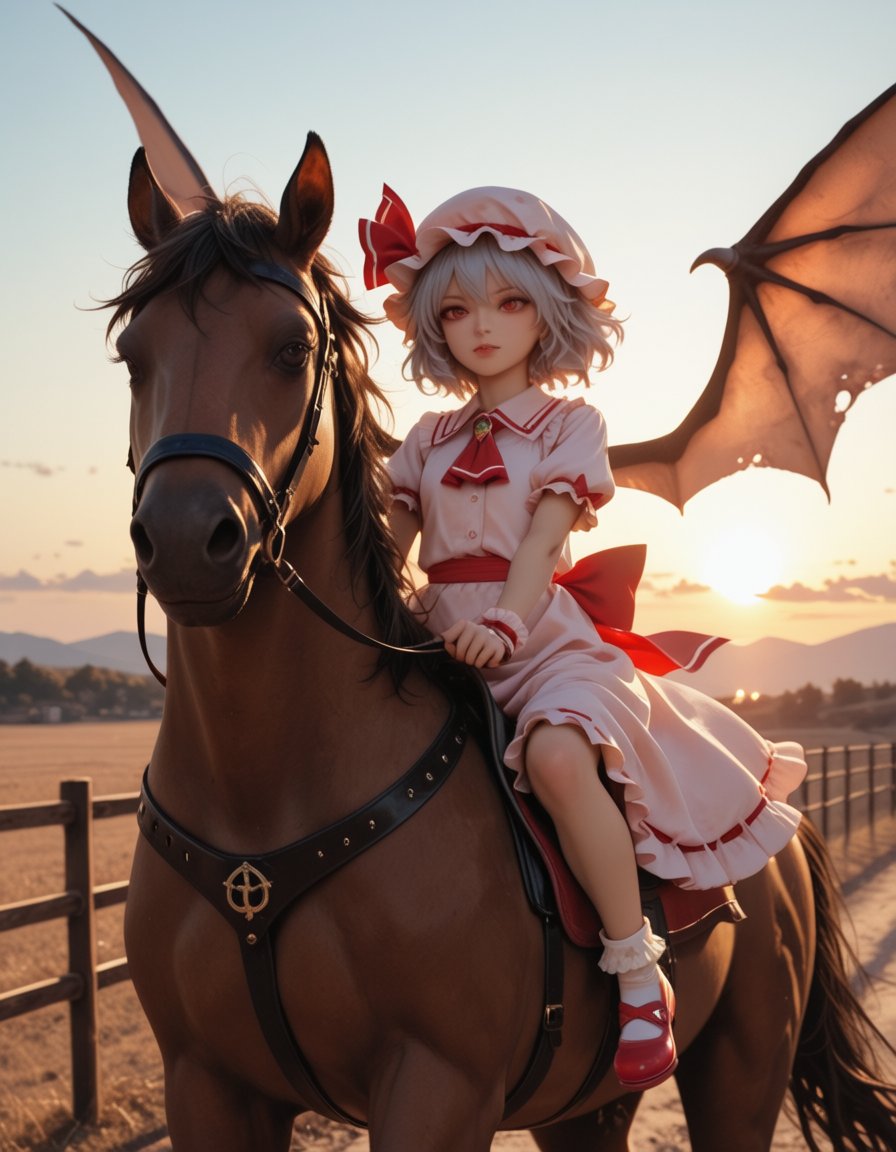 1girl,  remilia scarlet,  touhou by Electric Dreams on Tensor.Art