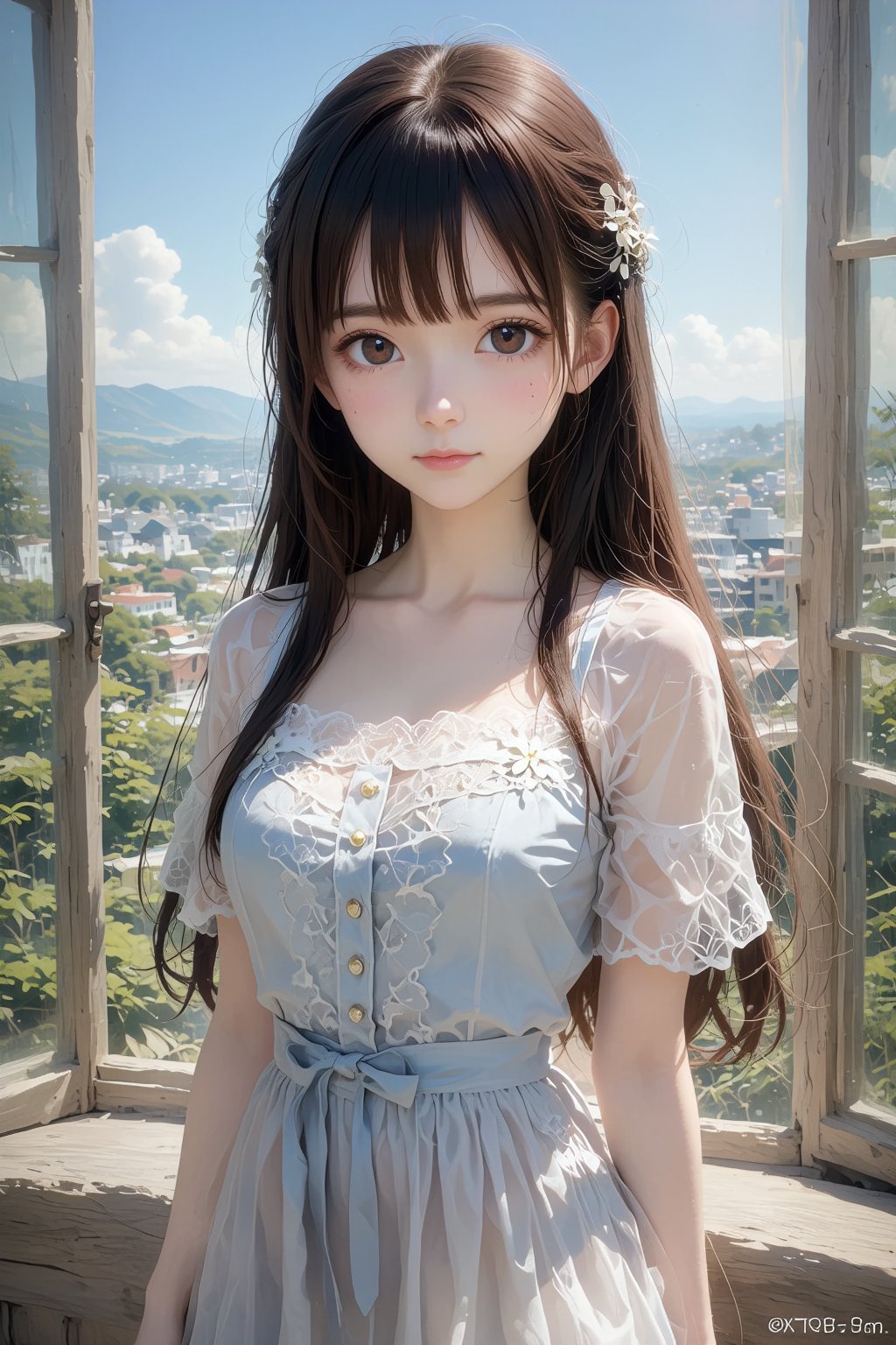 1girl,  solo,  long hair by 天TIN on Tensor.Art