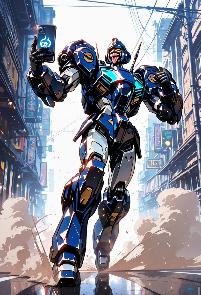 MechaArtworkStyle,  1boy,  mecha by Wizardludas on Tensor.Art