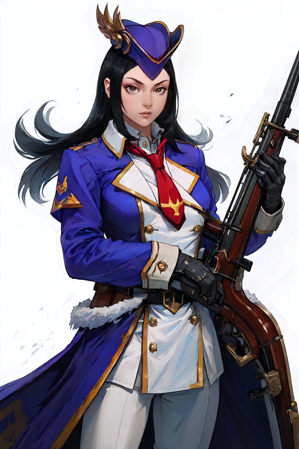 luchika,  solo,  uniform by Ttan on Tensor.Art