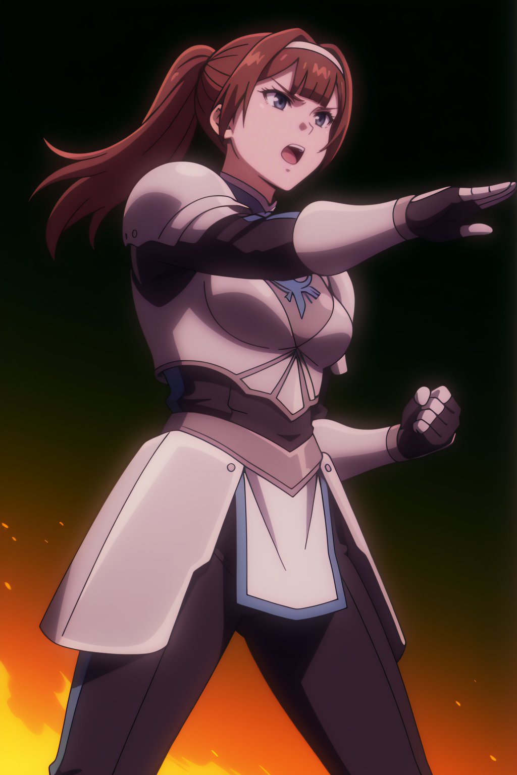 anime coloring,  dynamic pose,  Kelart Custodio by T3rryMcg1nn1s on Tensor.Art