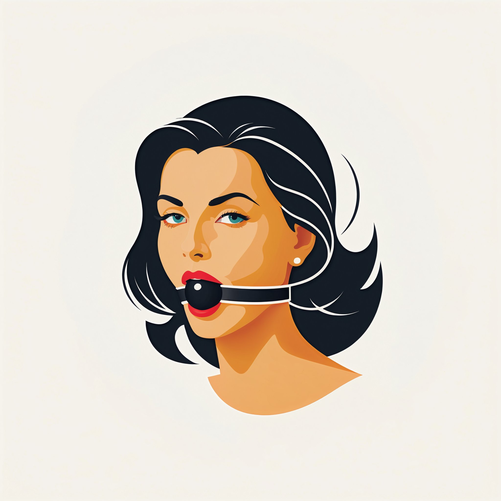 ch,  (white background: 1.6),  black hair by cctv_help on Tensor.Art