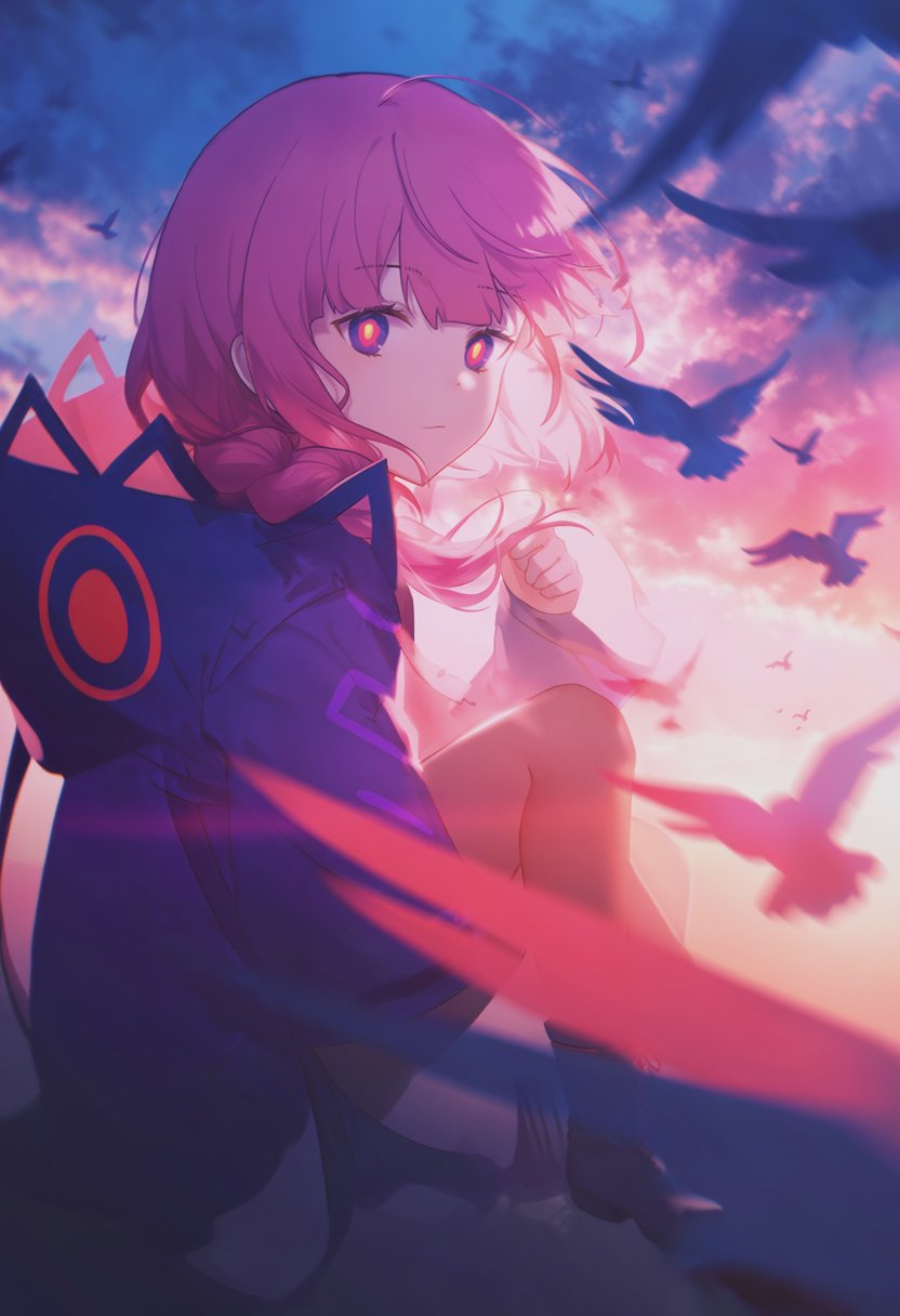 1girl,  virtual youtuber,  bird by silvermoong on Tensor.Art