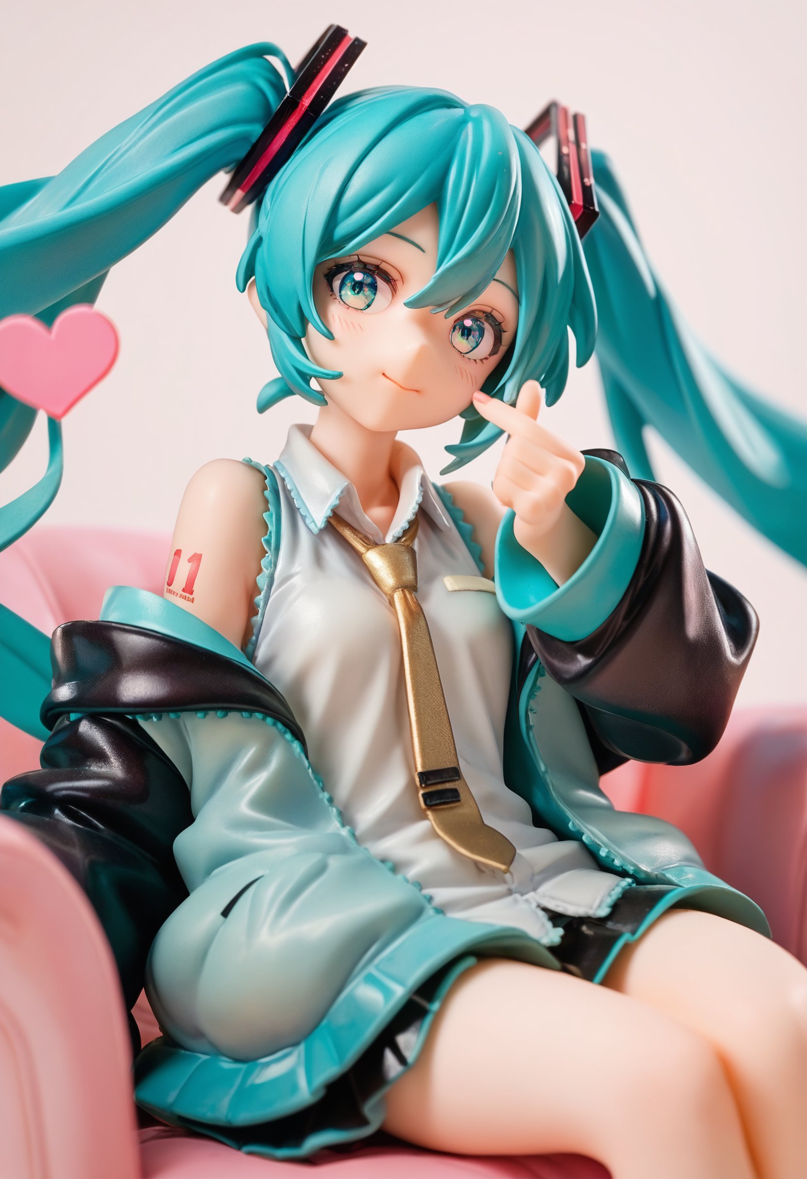 score_9, score_8_up, score_7_up, 1girl finger heart, sitting, hatsune miku<lora:finger_heart_korean_retry_1:1>