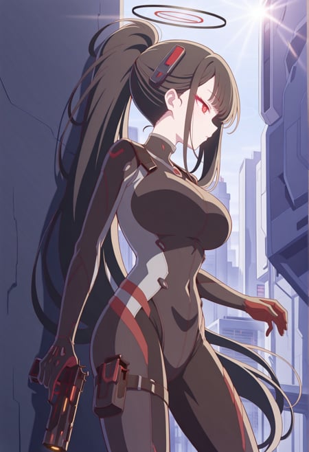 solo,  1girl,  halo by user_677142315072062908 on Tensor.Art