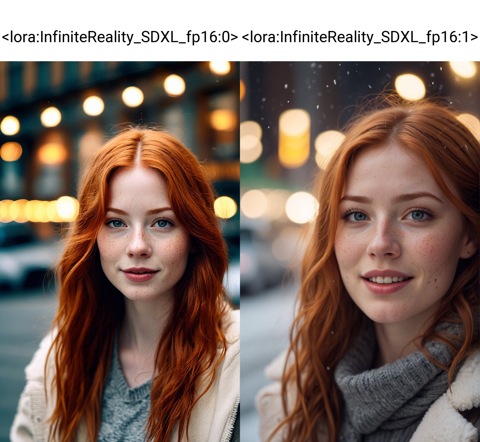 closed lips, cute smile, cinematic photo (art by Mathias Goeritz:0.9) , photograph, Lush Girlfriend, Tax collector, Rich ginger hair, Winter, tilt shift, Horror, specular lighting, film grain, Samsung Galaxy, F/5, (cinematic still:1.2), freckles . 35mm photograph, film, bokeh, professional, 4k, highly detailed ,1 girl,midjourney,yuzu, perfect, fingers, ,Extremely Realistic <lora:InfiniteReality_SDXL_fp16:0>