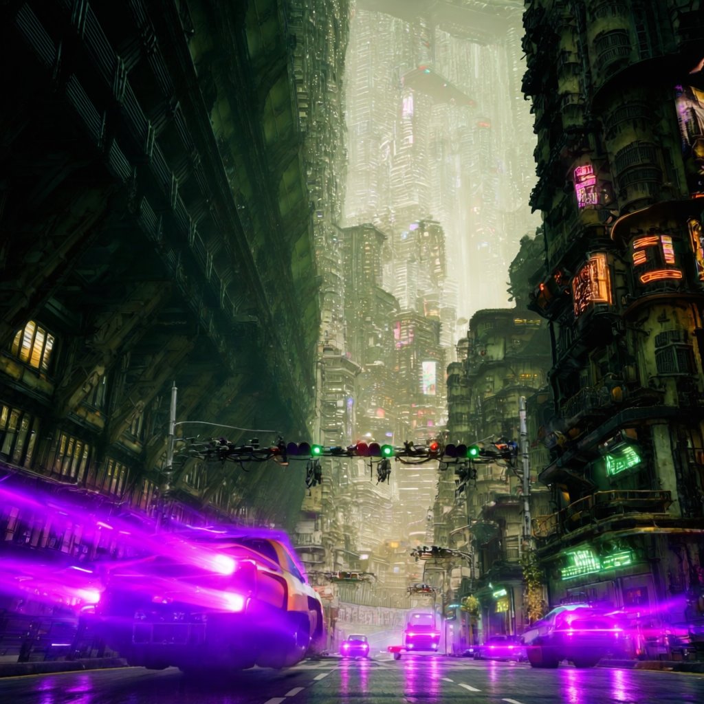 cyberpunk city,  chongqing,  no humans by 鬼畫符 on Tensor.Art