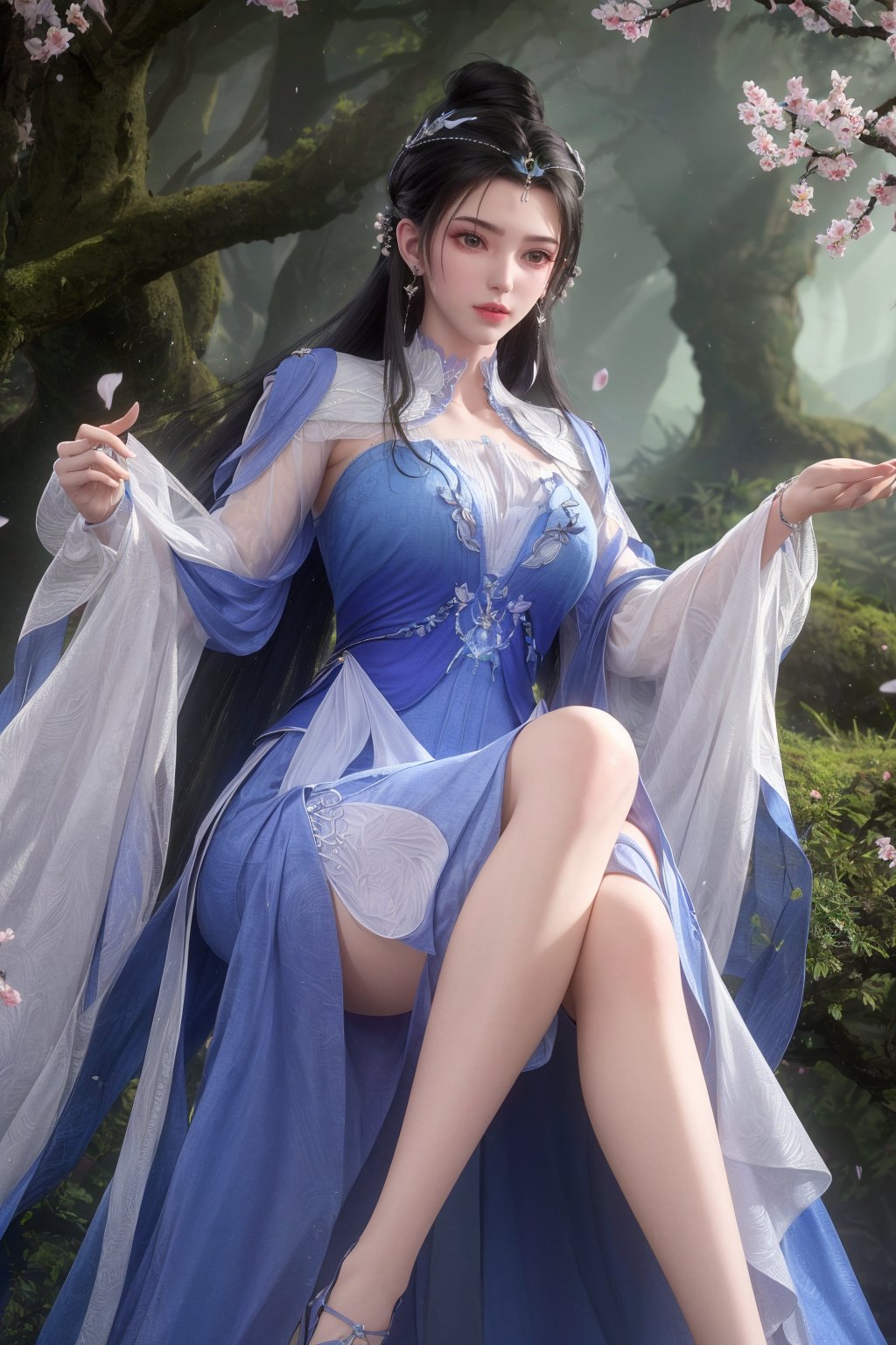 masterpiece,  highest quality,  crossed legs by 小小 on Tensor.Art