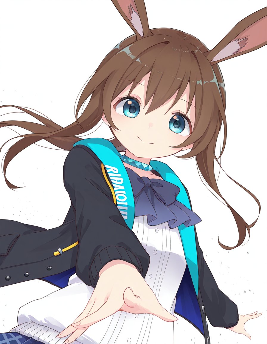 1girl,  by_hinayua,  amiya by Mandatarius_403 on Tensor.Art