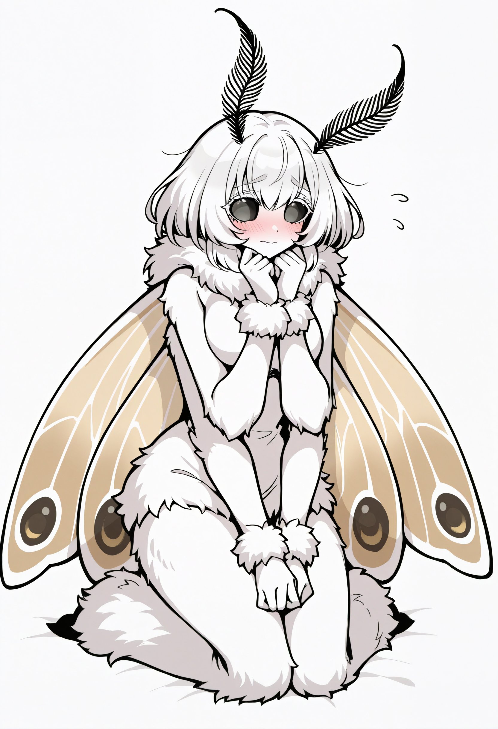 moth,  solo,  antennae by EroBytes on Tensor.Art