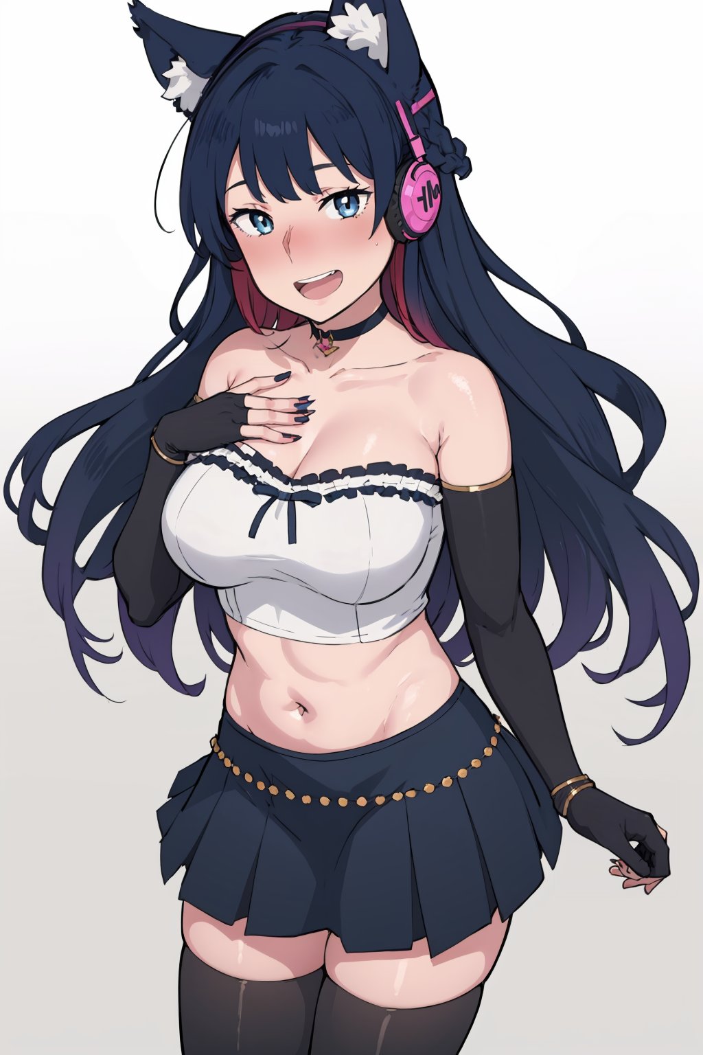 ntrman,  multicolored hair,  1girl by guy90 on Tensor.Art