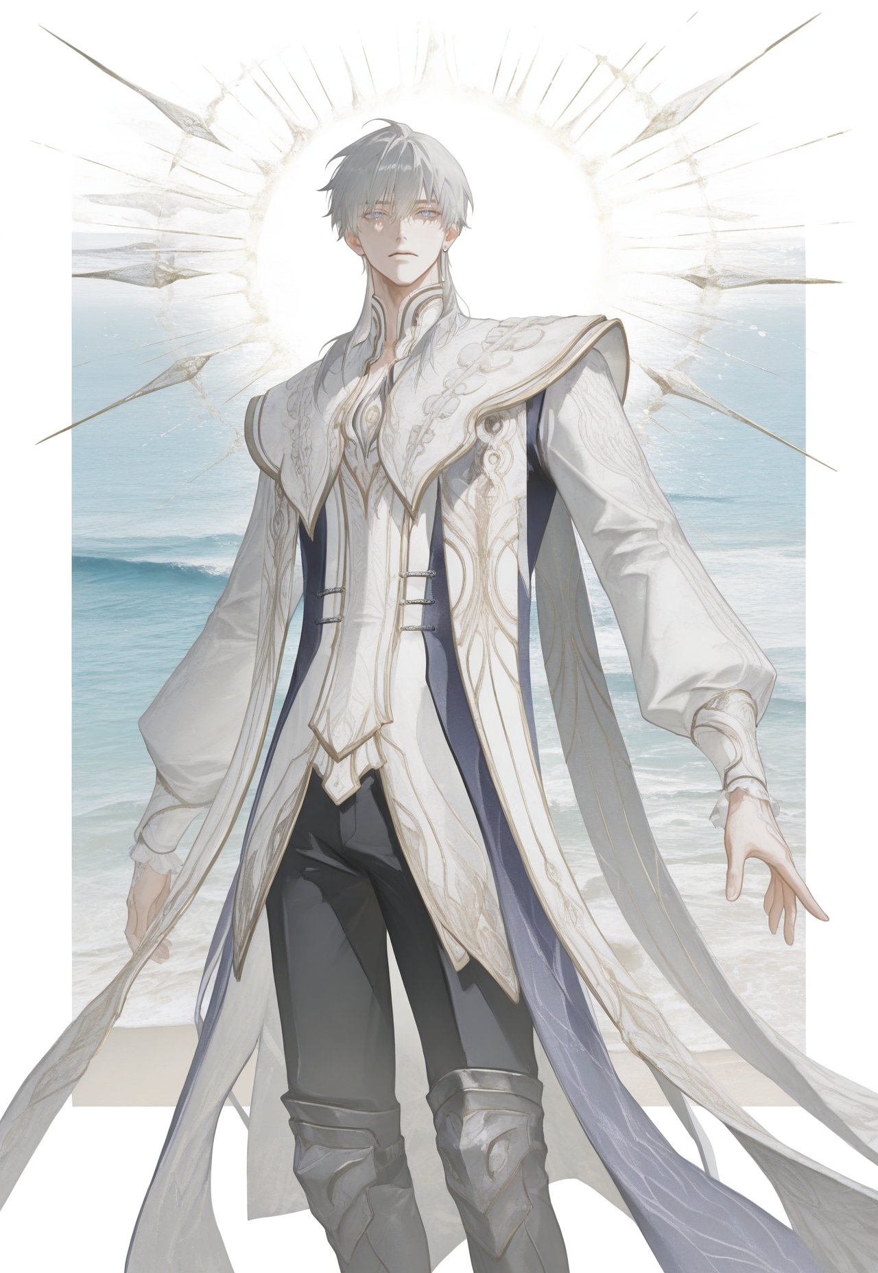 1male,  sketch,  mgong_style by COCOS on Tensor.Art