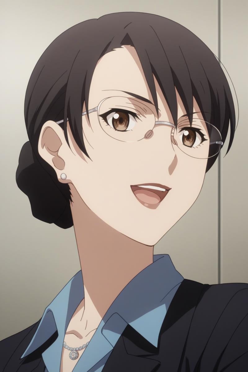 aki kikuchihara,  black hair,  short hair by Ttan on Tensor.Art