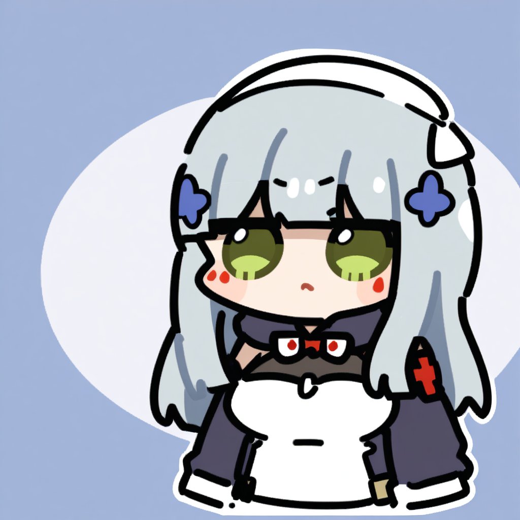 1girl,hk416 \(girls' frontline\),girls' frontline,,chibi,<lora:lora:0.8>,