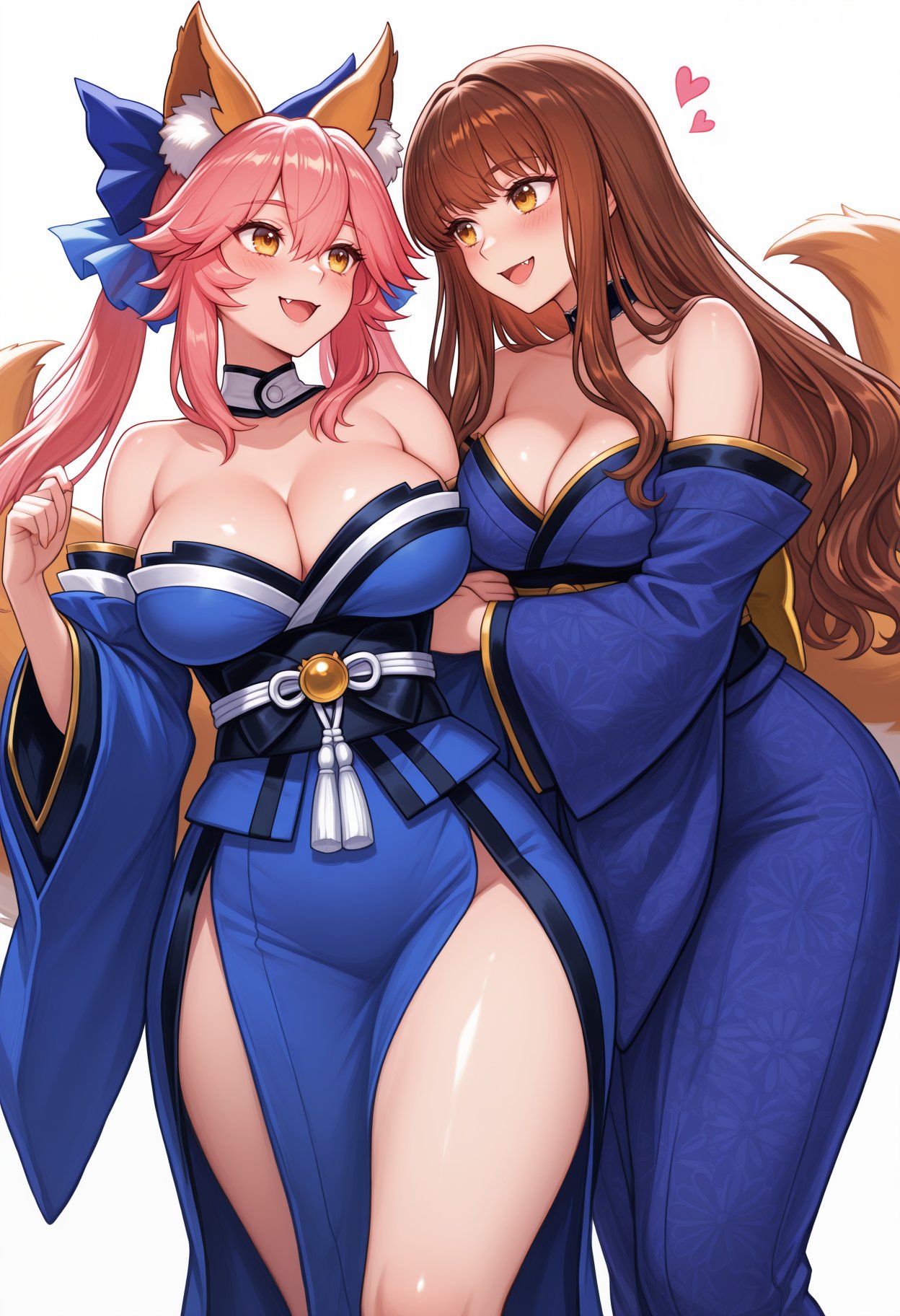tamamo \(fate\),  tamamo no mae \(fate/extra\),  kishinami hakuno \(female\) by Xegakup on Tensor.Art