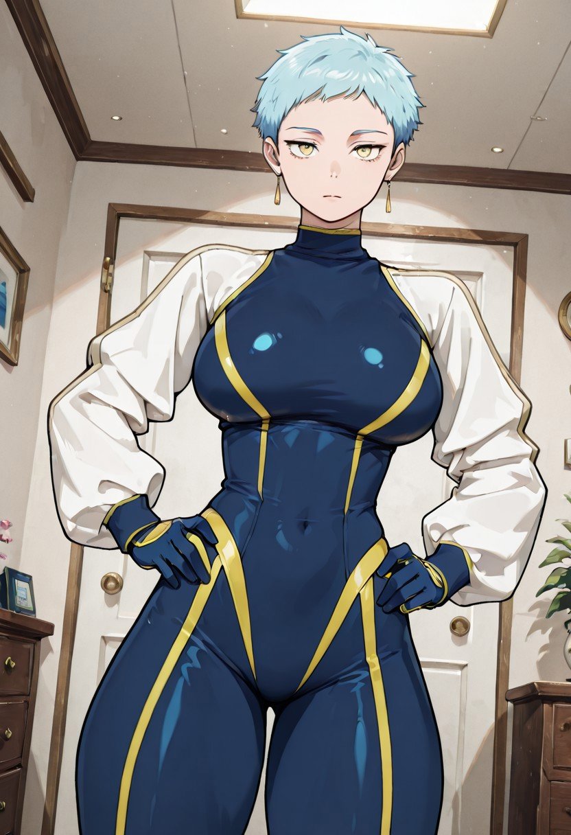 watshru ,  1girl ,  light-blue hair by Hot Anime Girls on Tensor.Art