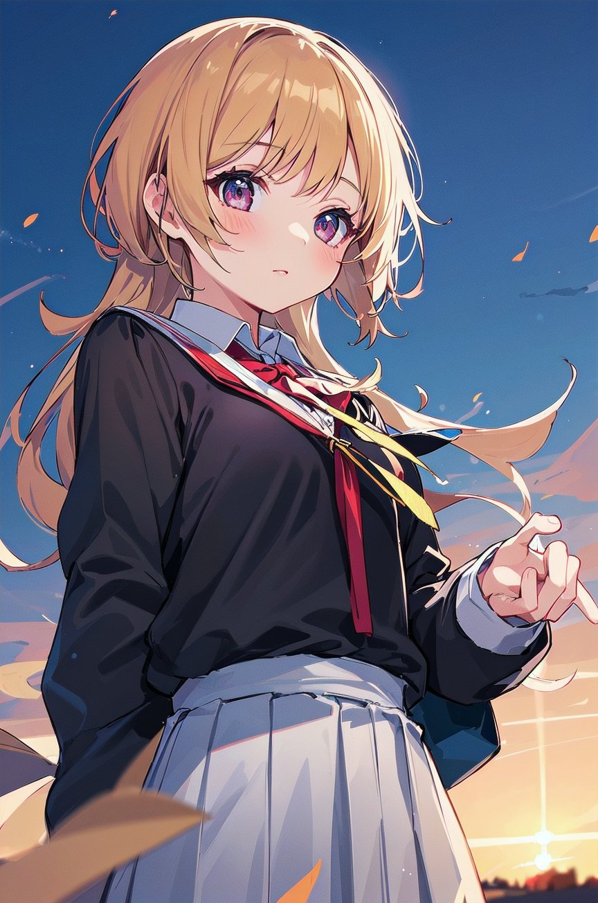 1girl,  school uniform,  32K by miaomiao on Tensor.Art
