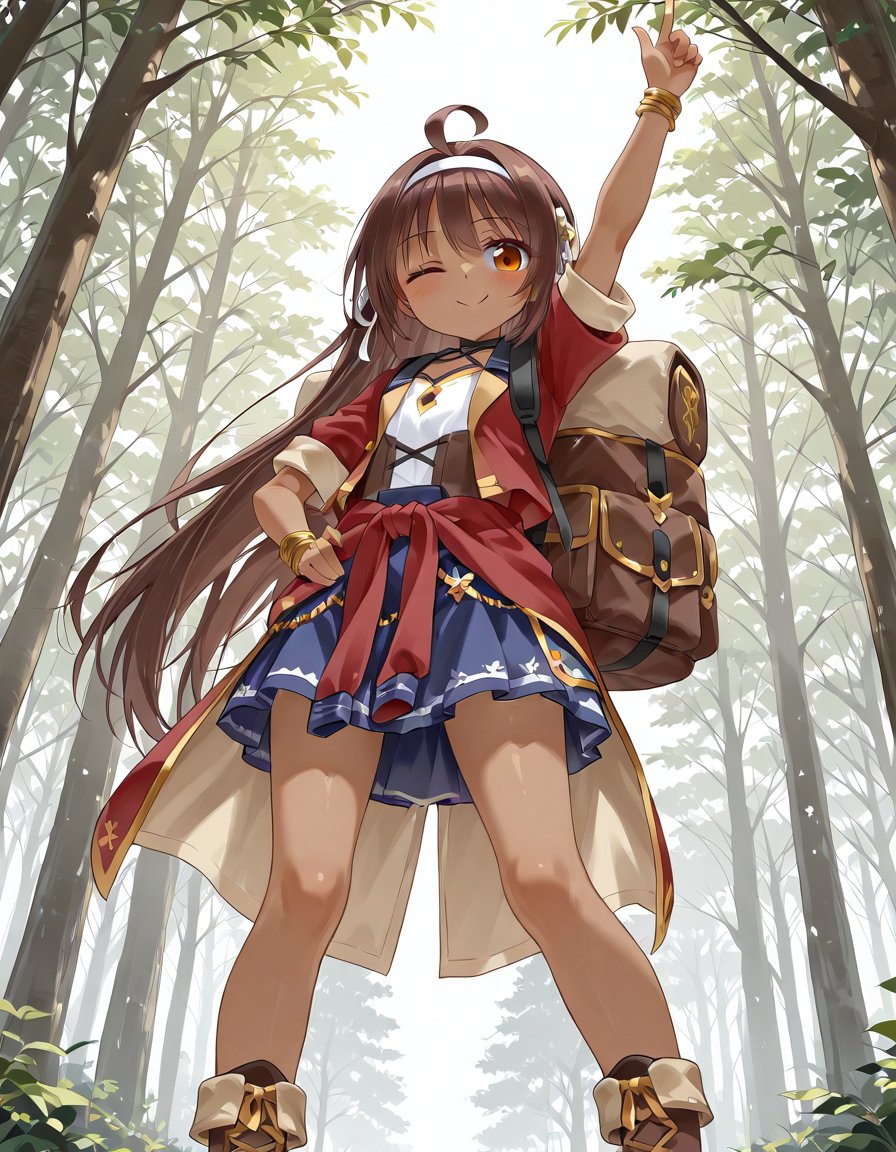 1 girl,  solo,  Nightingale by Mandatarius_403 on Tensor.Art