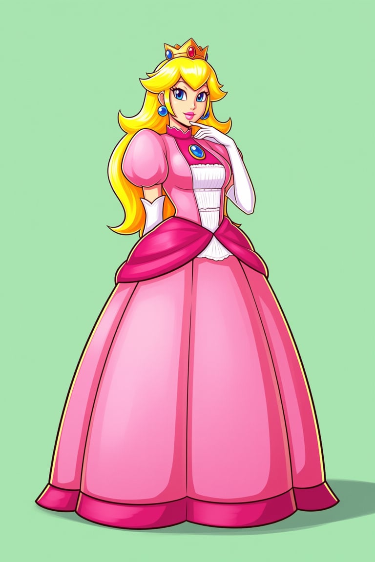 1girl,  princess peach,  @kpstyle by FinisherStrike on Tensor.Art
