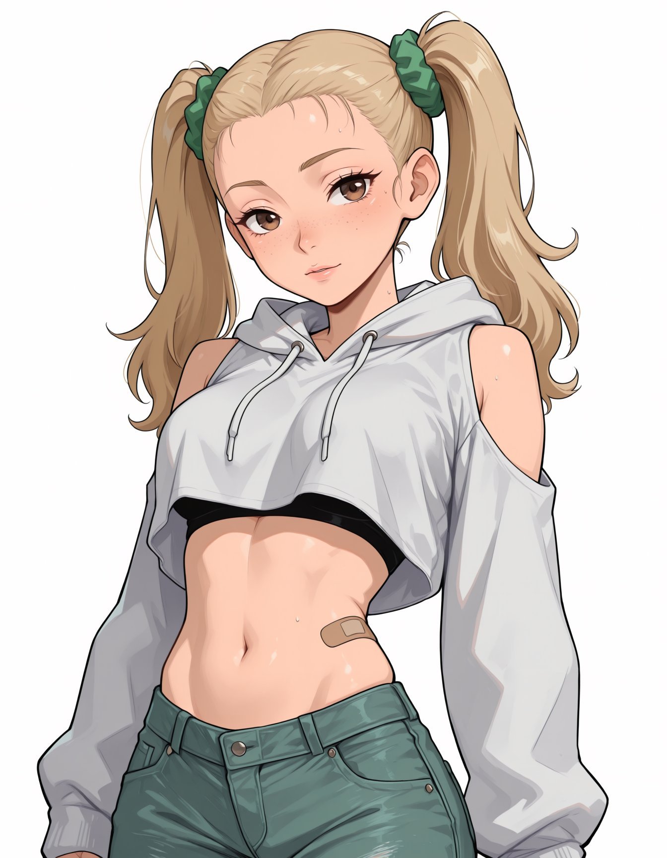 ay4s3p1,  blonde hair,  twintails by inknoir on Tensor.Art