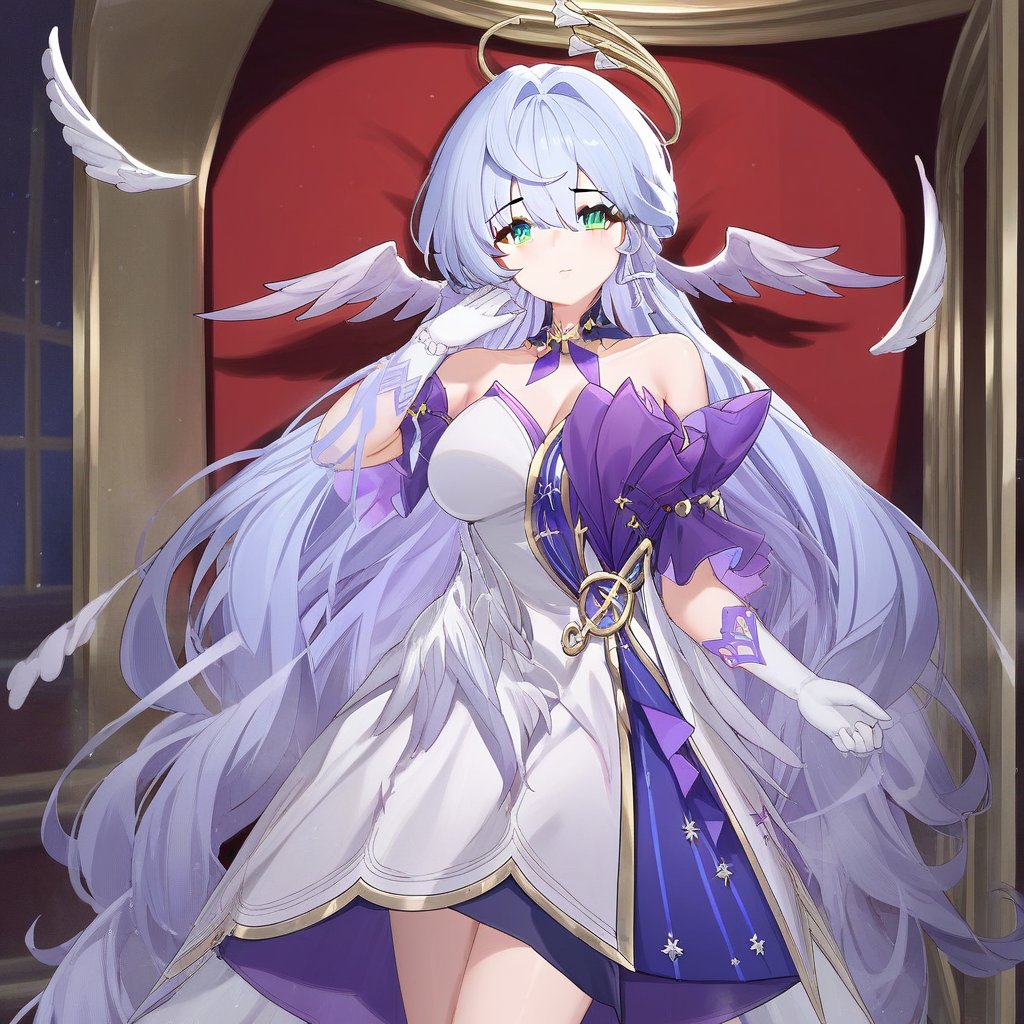 Halo,  wings,  Robin /(HSR/) by Triplebox on Tensor.Art