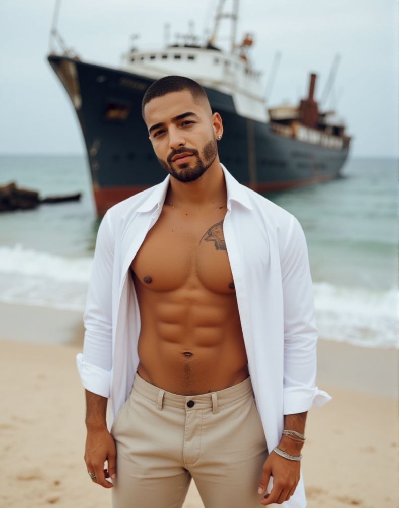 Maluma ,  masterpiece,  male focus by HottiesnHotties on Tensor.Art