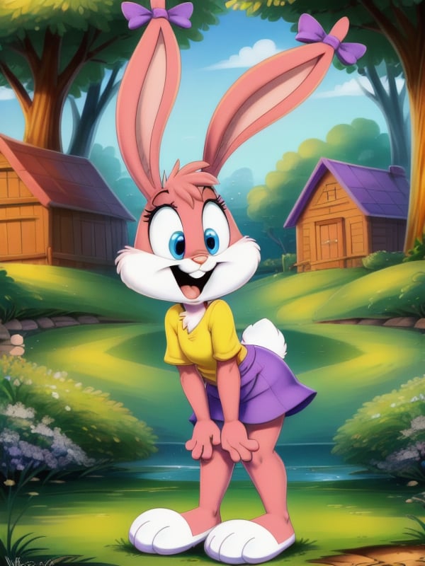 Babs,  bunny,  girl by KitsuneGirl on Tensor.Art
