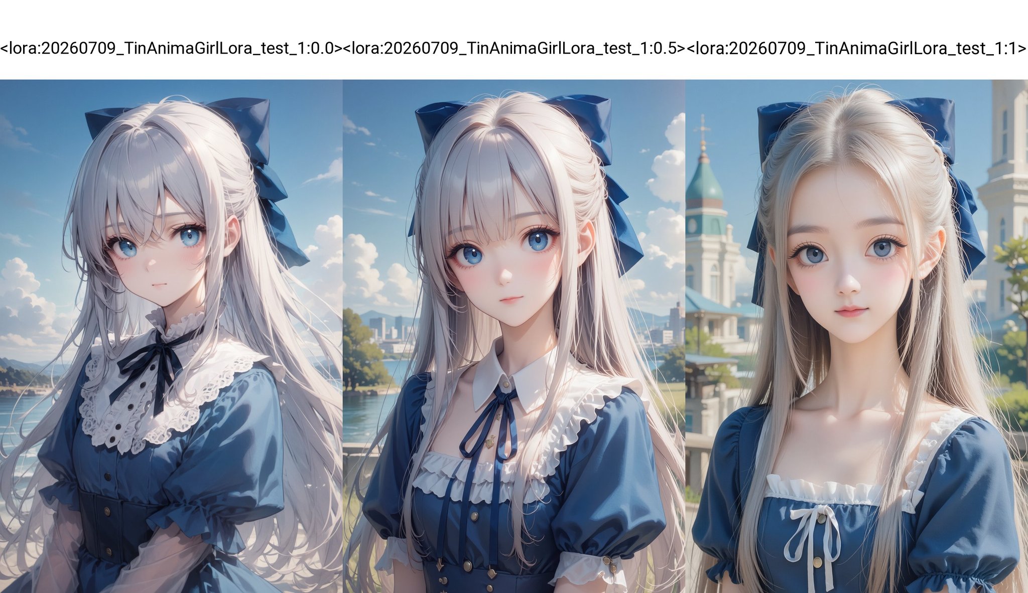 1girl,  solo,  blue eyes by 天TIN on Tensor.Art