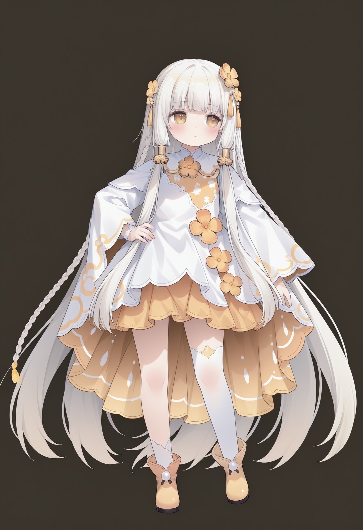 1girl,  ju-jccx,  white hair by noiloiy on Tensor.Art