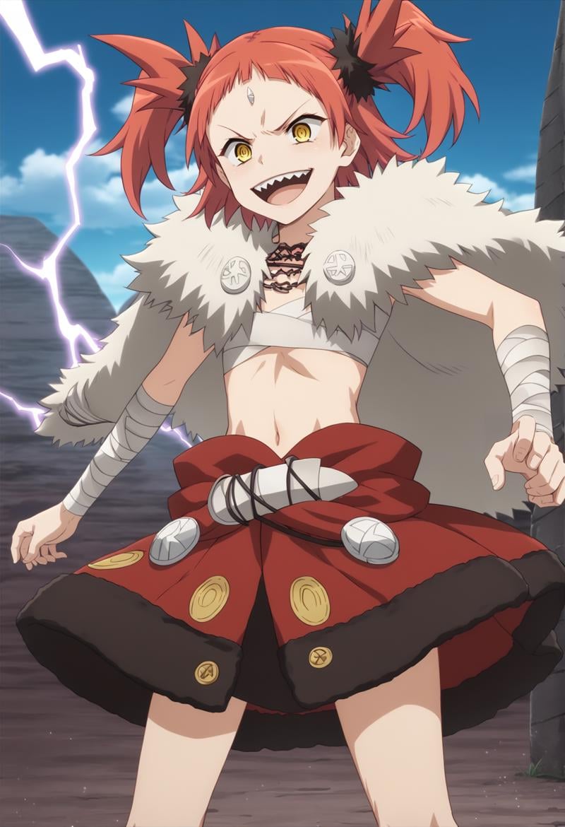 1girl,  red hair,  medium hair by Ttan on Tensor.Art