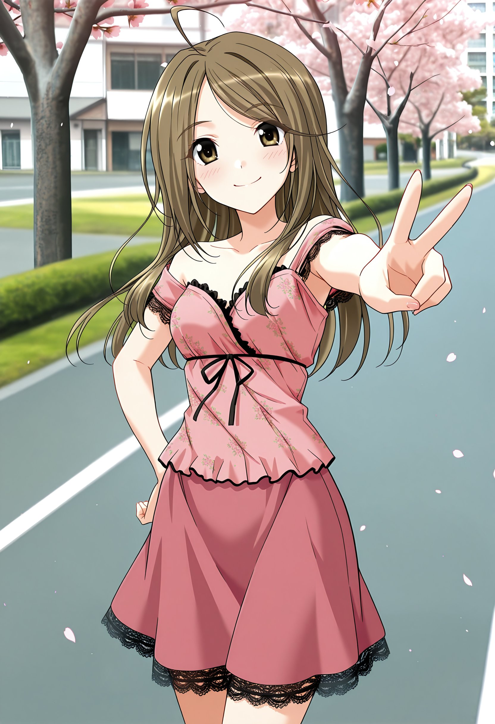 kodama hibiki \(memories off 3\),  hibikishirt,  eyes visible through hair by CruZz127 on Tensor.Art