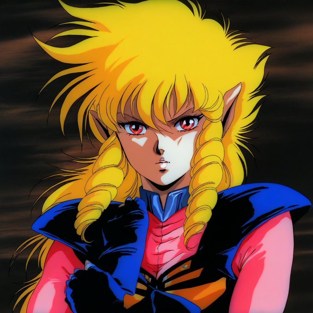 iczer-1,  retro artstyle,  blonde hair by 真拷貝太郎 on Tensor.Art