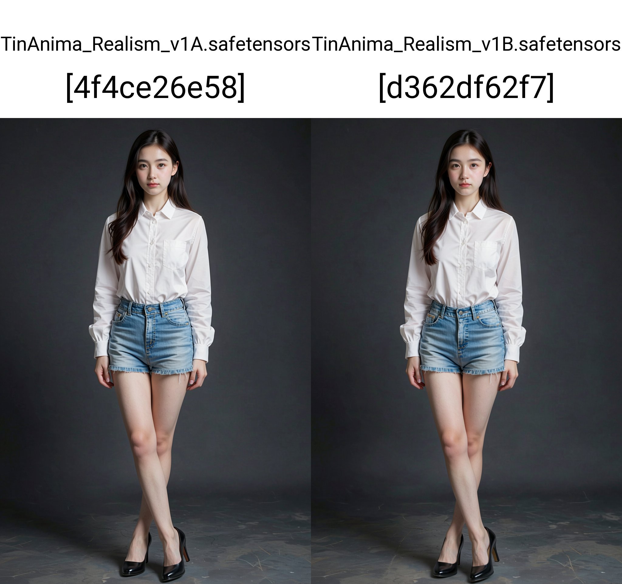 A young Asian woman,  likely in her early twenties,  stands in the center of the frame by 天TIN on Tensor.Art