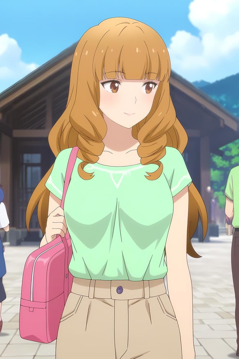 mio_shimazu_yu-no,  casualoutfit1,  bag by Ttan on Tensor.Art