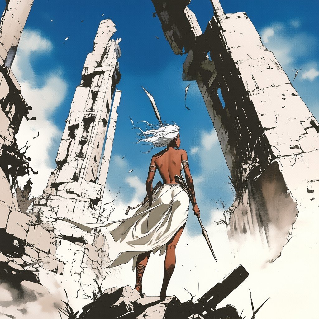masterpiece,  best quality,  a woman viewed from behind by Invisidude on Tensor.Art